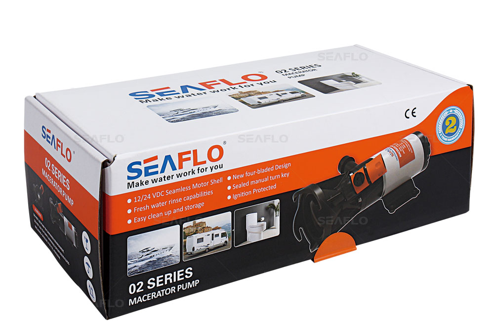 Seaflo 12GPM 45LPM Marine Macerator Pump 02-Series