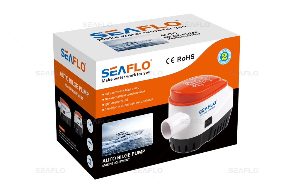 Seaflo Automatische Bilgenwasserpumpe Für Tauchboote 12V 750Gph Auto Mit Sch m2y 