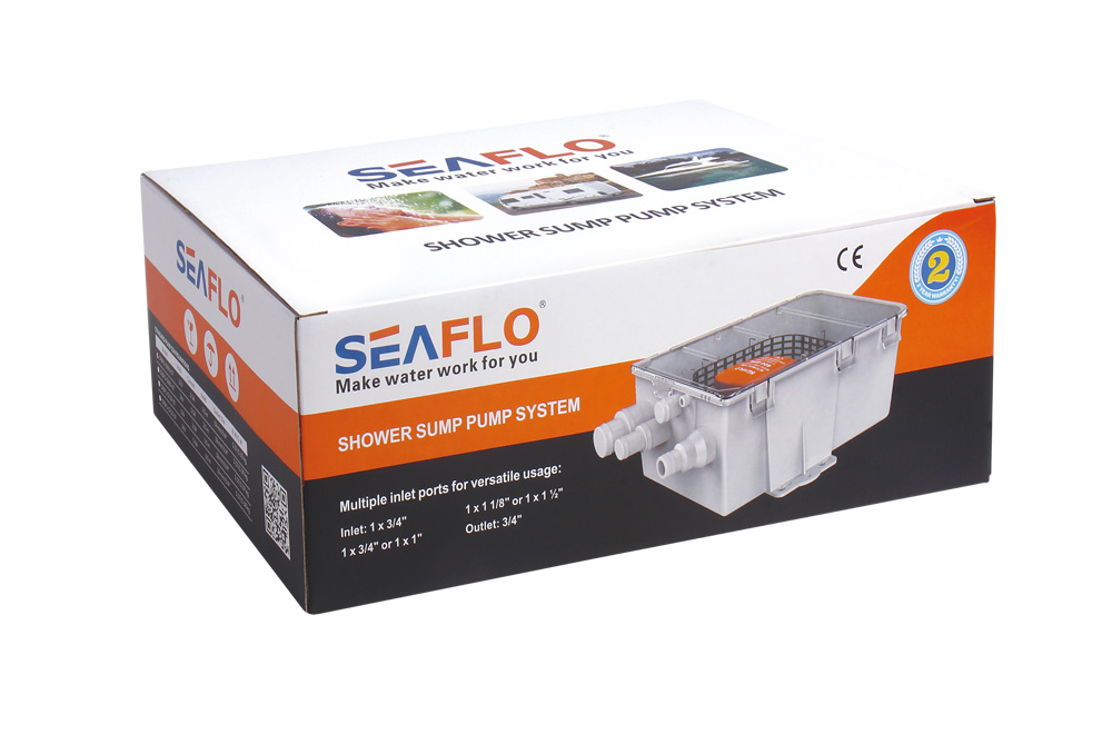 SEAFLO 07 Series 600GPH Seaflo Shower Pump System