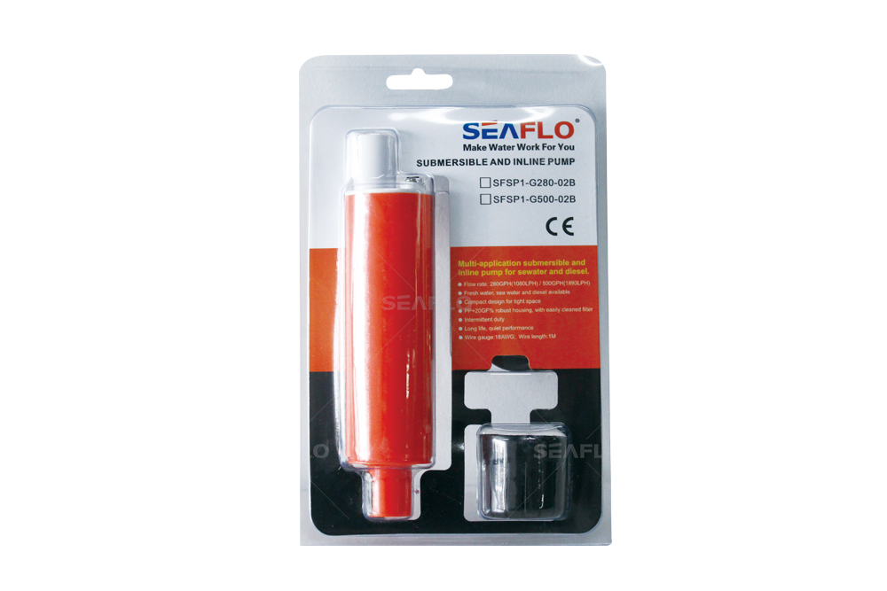 SEAFLO 200GPH Submersible and Inline Pump