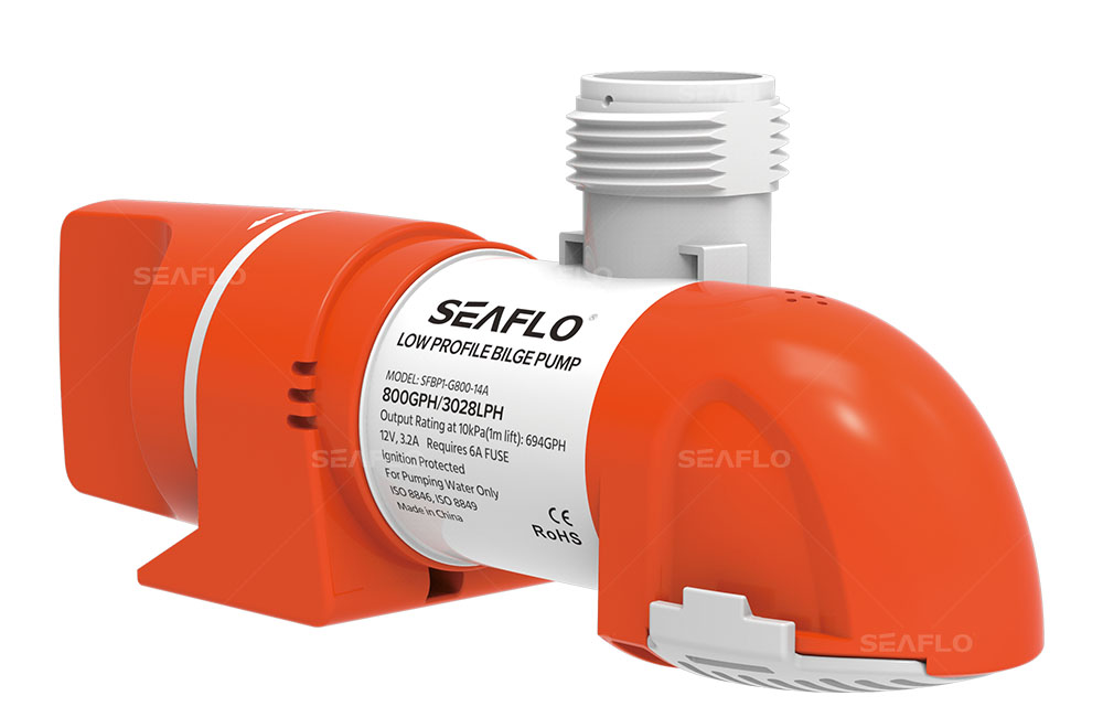 SEAFLO 14A Series Narrow Low Profile Water Level Sensing Automatic Bilge Pumps