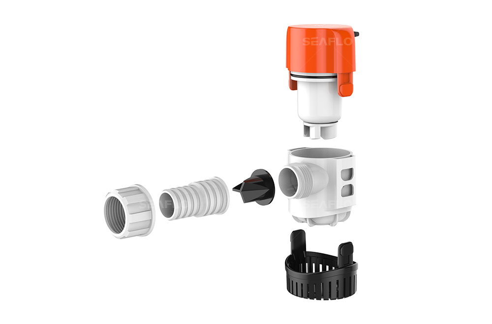 Electronic Sensing Automatic Bilge Pump –New Design 13B SERIES 600/800/1100GPH