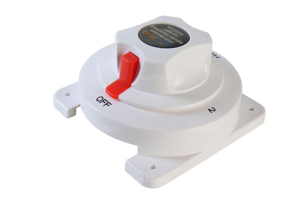 IPOTCH Seaflo 12V Battery Isolator Cut Off Switch KEY Marine Boat Power Disconnect