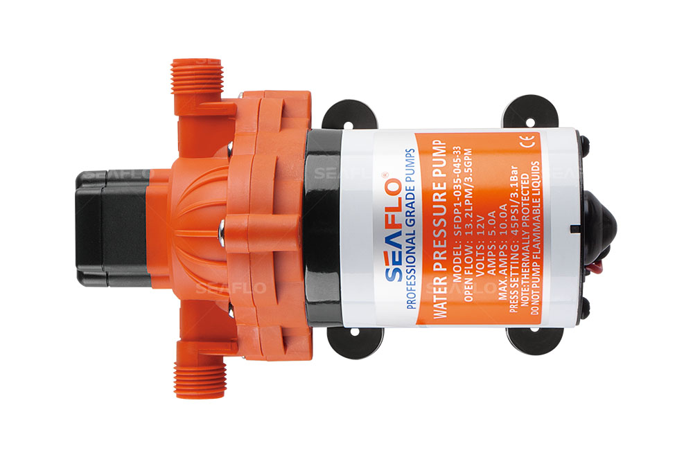 Seaflo 12V 3.0 GPM 45 PSI Water Diaphragm Pressure Pump 4 Year Warranty!!! 