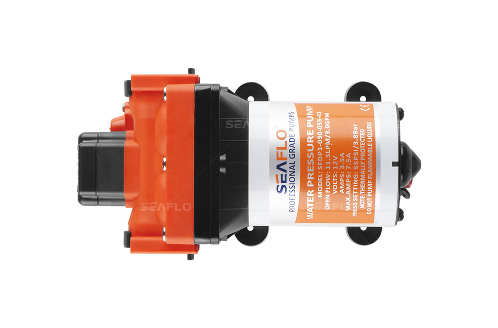 12V Double Head Diaphragm Water Pump Electric Water Sprayer Pump