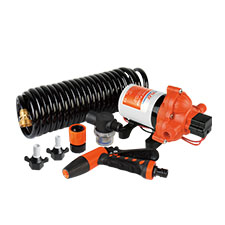 33 Series Washdown Pump Kit With Coiled Hose