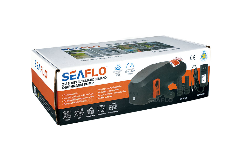 SEAFLO 23B Series Automatic Demand Diaphragm Pump