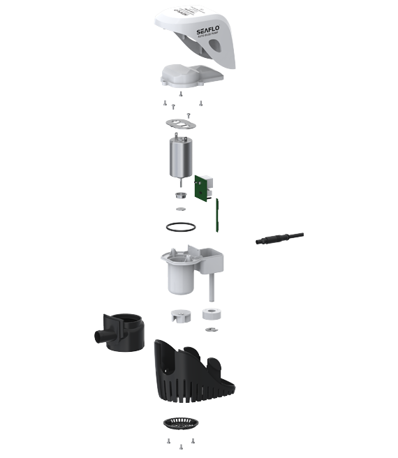 seaflomarinerv - 11 Series 600 GPH SEAFLO Automatic Bilge