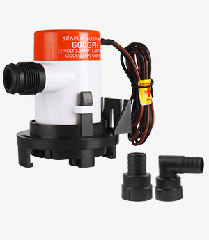 02 Series 12V 600GPH Seaflo Bilge Pump