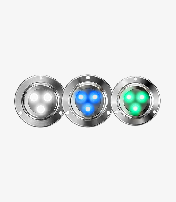 Underwater Lights 02 Series (3 LEDs)